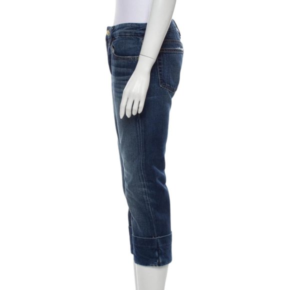 FRAME Mid-Rise Straight Leg Jeans - Picture 2 of 3
